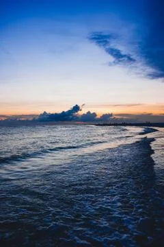 Tropical Sunset 库存照片