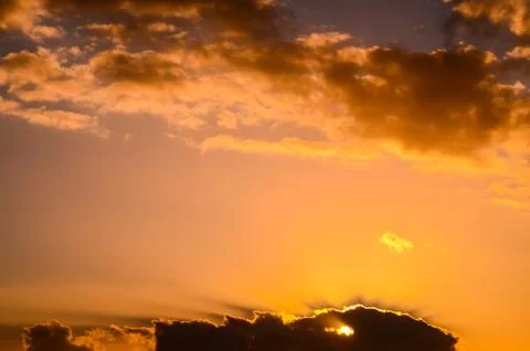 Tropical Sunset Stock Photos