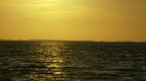 Tropical Sunset Time Lapse Stock Footage 717604