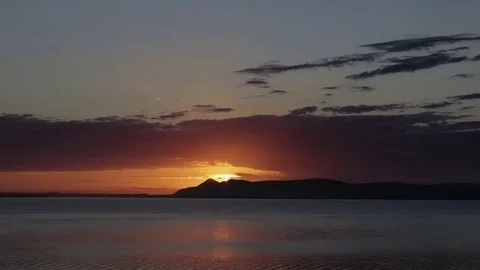 Tropical Sunset time lapse over New Zealand sky. 스톡 동영상 102868401