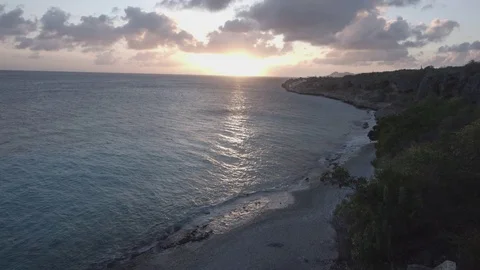 Tropical sunset view Video stock 83318557