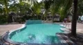 Tropical Swimming Pool in Luxury Resort on the Beach HD Footage