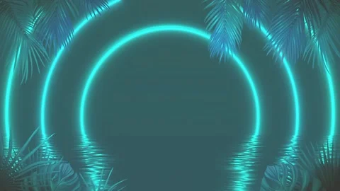 Tropical Vibes Animation Loop 9 스톡 동영상 209548665