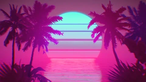 Tropical Vibes Loop 2 Stock Footage 209976271