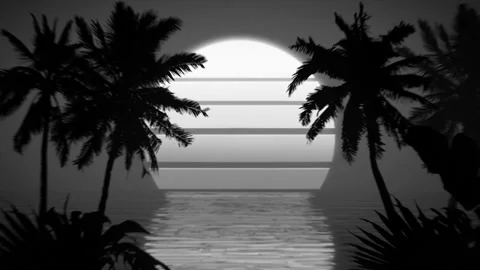 Tropical Vibes Loop 50 Stock Footage 209976601