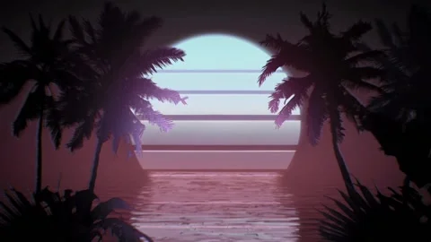 Tropical Vibes Loop 80 Stock-Footage 209976631