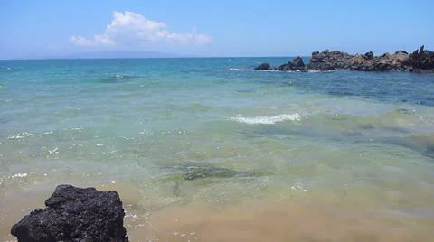 Tropical Water Waves Stock Footage 24241441