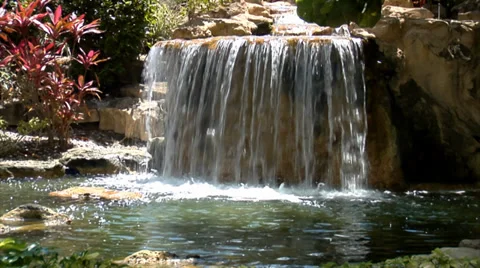TROPICAL WATERFALL 01 Stock Footage 39408279