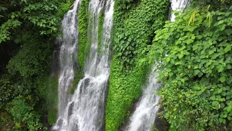 Tropical Waterfall (captured from top to bottom) Video stock 288897746