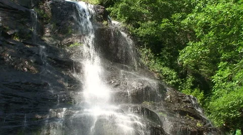 Tropical Waterfall Stock Footage 884949