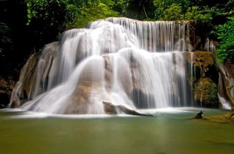 Tropical waterfall Stock Photos