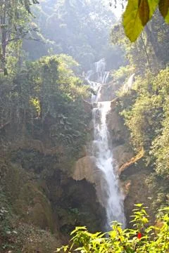 Tropical waterfall Stock Photos