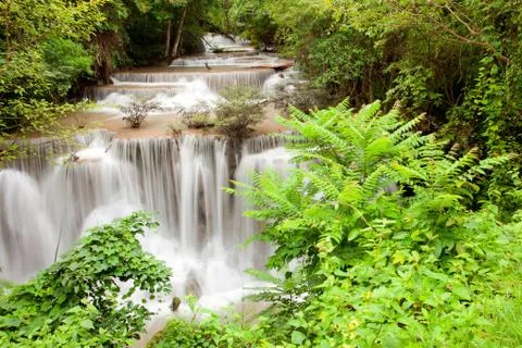 Tropical Waterfall Stock Photos