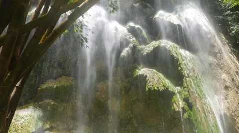 Tropical Waterfalls 01 Stock Footage 49014642