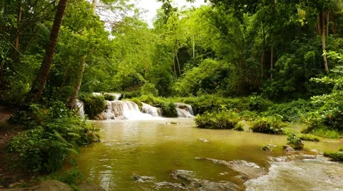 Tropical Waterfalls Stock Footage 51515972