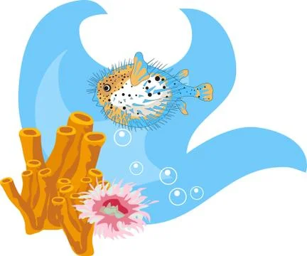 Tropical Waters Stock Illustration