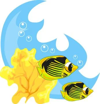 Tropical Waters Stock Illustration