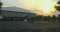 Tropicana Dome At Sunset HD Footage