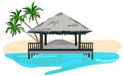 The tropics Stock Illustration