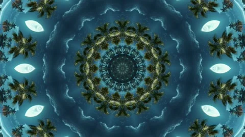 The Tropics Kaleidoscope Stock Footage 245924682