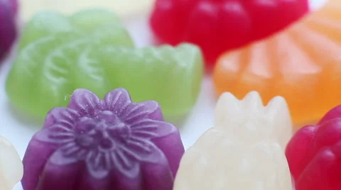 Tropifrutti Jelly Loop 2 Stock Footage 43543425