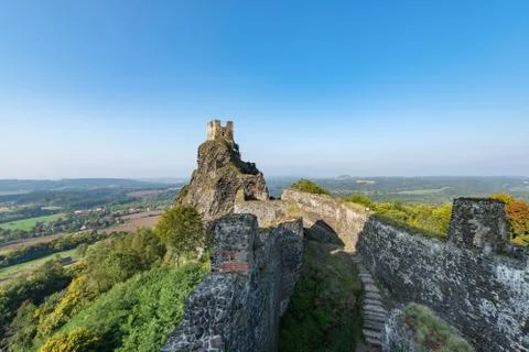 Trosky Castle Stock Photos