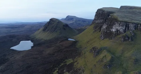 Trotternish peninsula Stock Footage 107640083