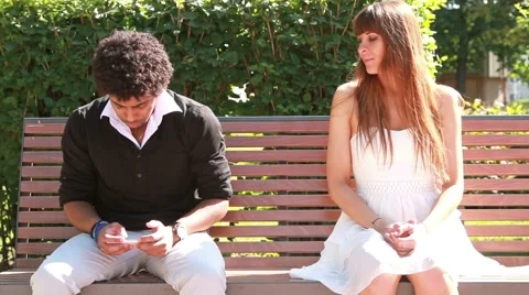 Trouble in  relationship Stock Footage 55594703