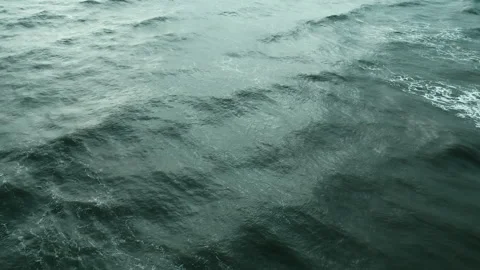 Troubled ocean surface Stock Footage 246696242