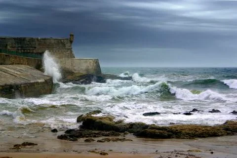 Troubled waters Stock Photos