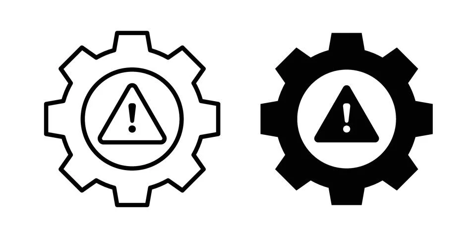 Troubleshoot icon for web projects Stock Illustration