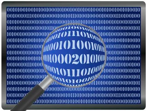 Troubleshooting Computer Stock Illustration