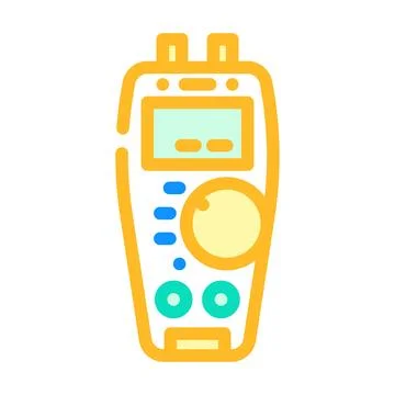 Troubleshooting devices electronics color icon vector illustration Stock Illustration