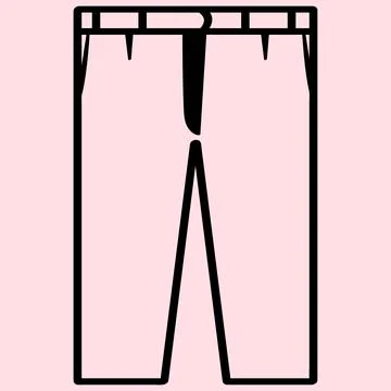 The trousers vector illustration design Stock Illustration