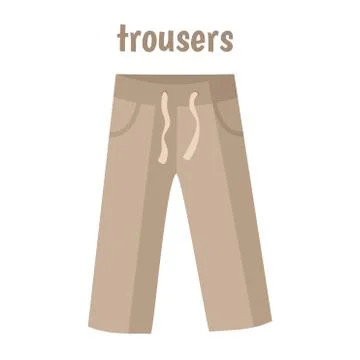 Trousers vector illustration Stock Illustration