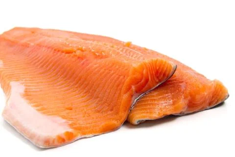 Trout fillet Stock Photos