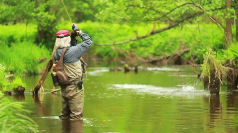 Trout jump Видео 33757794