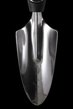 Trowel, with clipping path Stock Photos