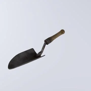 Trowel isolated on white background Stock Illustration