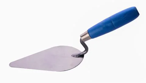 Trowel isolated on white background. Stock Photos