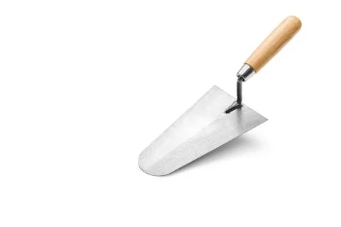 Trowel the mortar Stock Photos