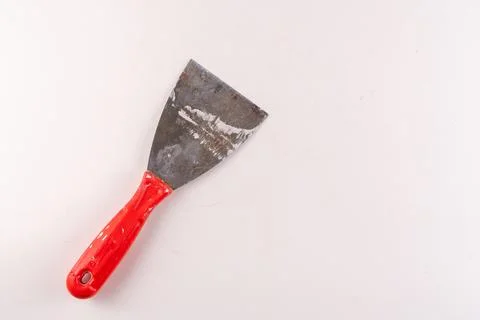 Trowel Scraper or Construction Spatula Foto stock