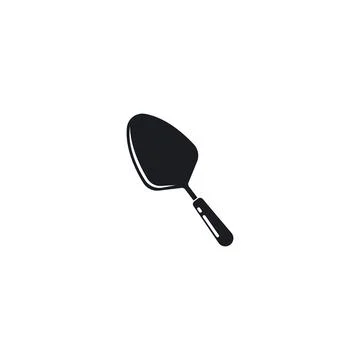 Trowel tool icon  vector of architecture builder design template Illustration
