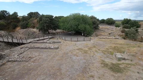 Troy ancient city Stock Footage 300077712