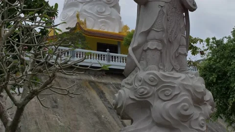 Truc Lam Ho Quoc Zen Monastery, Phu Quoc, Vietnam Stock-Footage 132120853