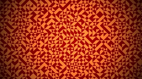 Truchet random pattern generative tile art background animation. Triangles ti 库存影片 122972600