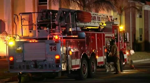 Truck 14 Stock Footage 930801