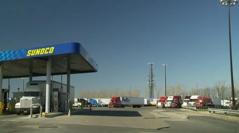 Truck coming forward Stock-Footage 8557827