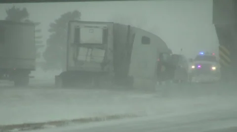 Truck Crash Stock Footage 54757173