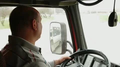 Truck Driver Stock Footage 22330257
